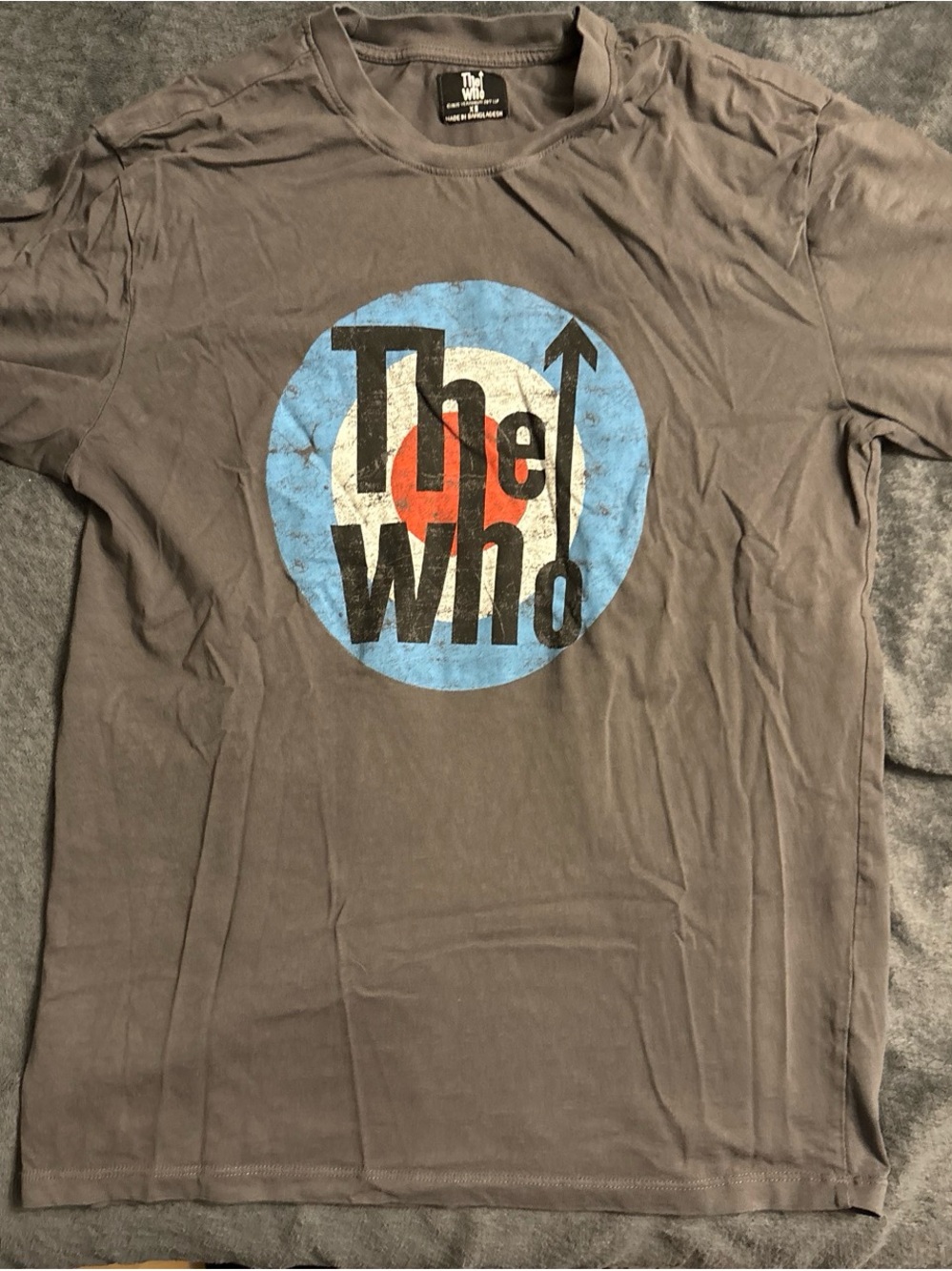 The Who Graphic Short-Sleeve Tee - Gray